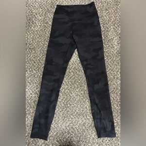 Used Lululemon camo leggings. Size 4.